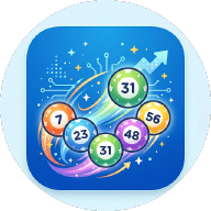 AI lotto generator app icon