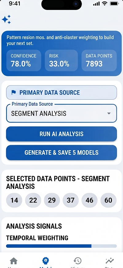 AI lotto generator screenshot 3